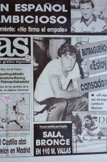 Coleccionismo deportivo: AS-1986-N&ordm;5877 - Foto 1