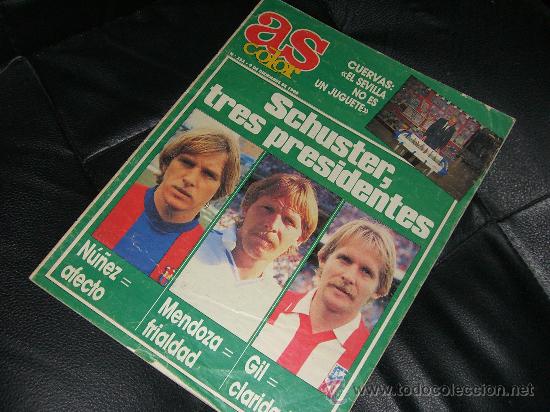 Coleccionismo deportivo: AS COLOR N&ordm; 252 A&Ntilde;O 1990 CON POSTER - Foto 1