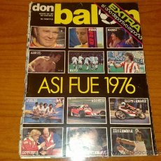 Coleccionismo deportivo: REVISTA DON BALON. EXTRA. ASI FUE 1976. 112 PAGINAS. ENERO DE 1977. ENVIO ORDINARIO, GRATIS. Lote 27500975