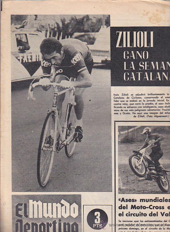 Sammelleidenschaft Sport: EL MUNDO DEPORTIVO 11-4-1970