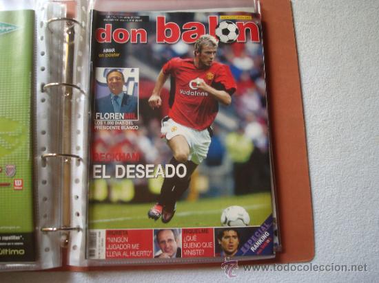 Coleccionismo deportivo: don balon 2003 n 1434 con poster de aimar - Foto 1