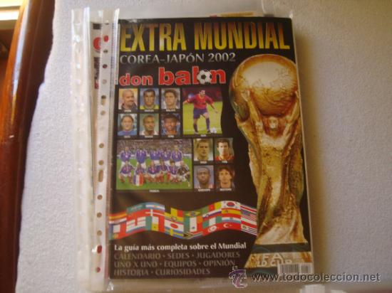 Coleccionismo deportivo: extra mundial 2002 de corea y japon - Foto 1