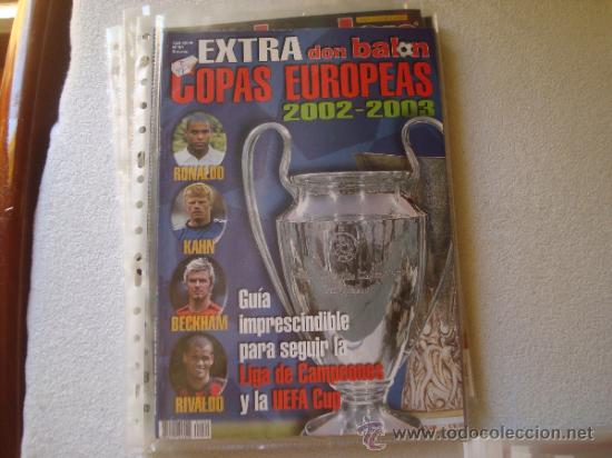 Coleccionismo deportivo: extra  copas europeas 2002-03 - Foto 1