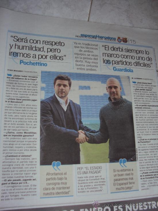 Coleccionismo deportivo: RCD Espanyol . Cornella amenaza al Bar&ccedil;a . - Foto 4