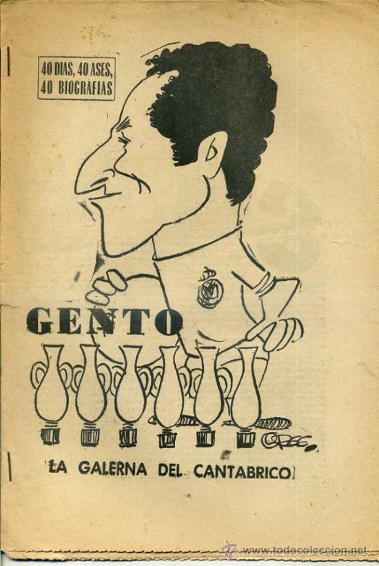 Coleccionismo deportivo: GENTO, LA GALERNA DEL CANT&Aacute;BRICO (MARCA, 1966) - Foto 1