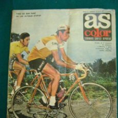Coleccionismo deportivo: REVISTA AS COLOR Nº 8 JULIO 1971 OCAÑA EN EL TOUR POSTER ATHLETIC 70-71