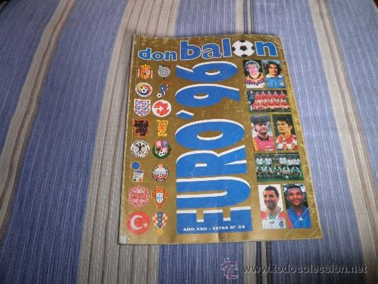 Coleccionismo deportivo: DON BAL&Oacute;N EXTRA EUROCOPA INGLATERRA 96 - Foto 1