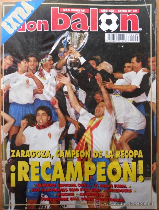 don balon nº 965, 1994, mundial usa-94,poster zaragoza, la ley de cruyff, aimar, guillermo amor