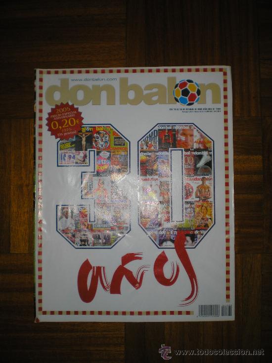 Coleccionismo deportivo: DON BALON 30 A&Ntilde;OS - Foto 1