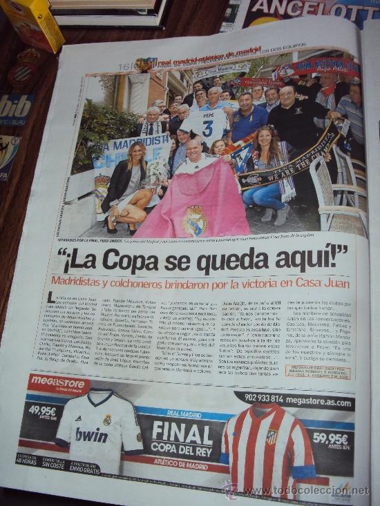 Coleccionismo deportivo: AS. Cibeles contra Neptuno. - Foto 4