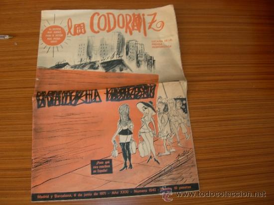 Coleccionismo deportivo: LA CODORNIZ       N&ordm; 1542 - Foto 1