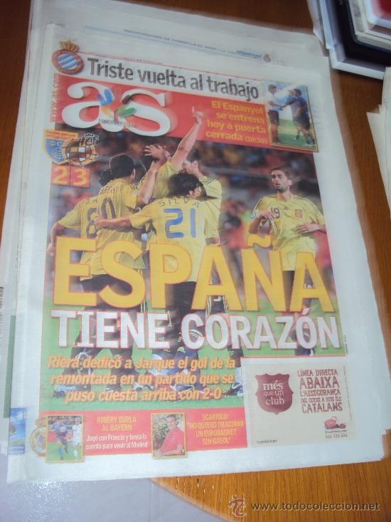 Coleccionismo deportivo: Espa&ntilde;a tiene Corazon. - Foto 1