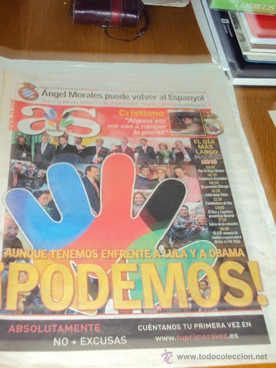 Coleccionismo deportivo: AS. PODEMOS. - Foto 1