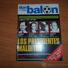 Coleccionismo deportivo: DON BALON Nº 58 NOVIEMBRE 1976 COLOR CHURRUCA ATHLETIC BILBAO CHARLES HERCULES CASZELY ESPAÑOL. Lote 38380955