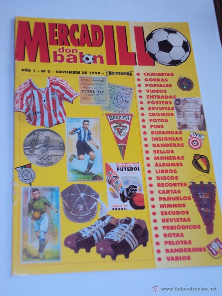 Coleccionismo deportivo: Don Balon. Mercadillo 1998. - Foto 2