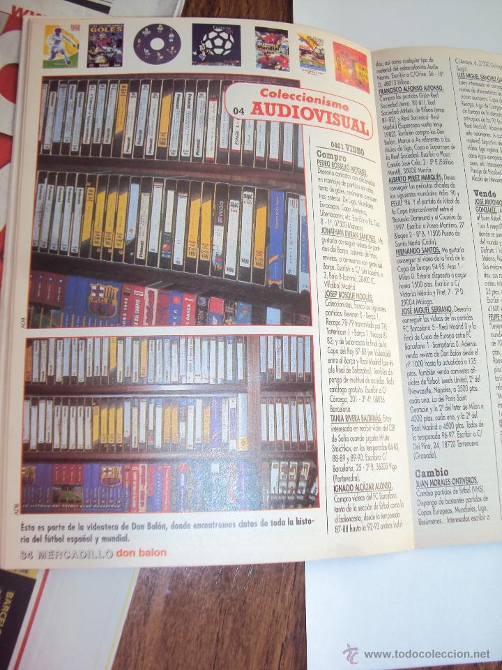 Coleccionismo deportivo: Don Balon. Mercadillo 1998. - Foto 9