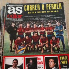 Coleccionismo deportivo: REVISTA PERIODICO AS COLOR Nº74 NUMERO 74 KUBALA ESPAÑA - SIN POSTER. Lote 40310874