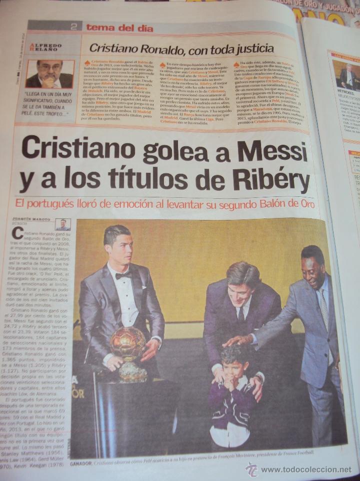 Coleccionismo deportivo: Cristiano. Balon de Oro. - Foto 2