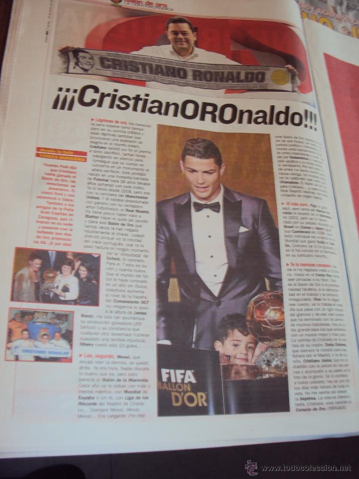 Coleccionismo deportivo: Cristiano. Balon de Oro. - Foto 6