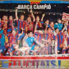 Coleccionismo deportivo: PÓSTER DEL SPORT, BARÇA CAMPIÓ, COPA DEL REY 1997