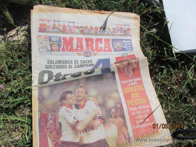 Coleccionismo deportivo: ANTIGUO PERIODICO MARCA - Foto 1