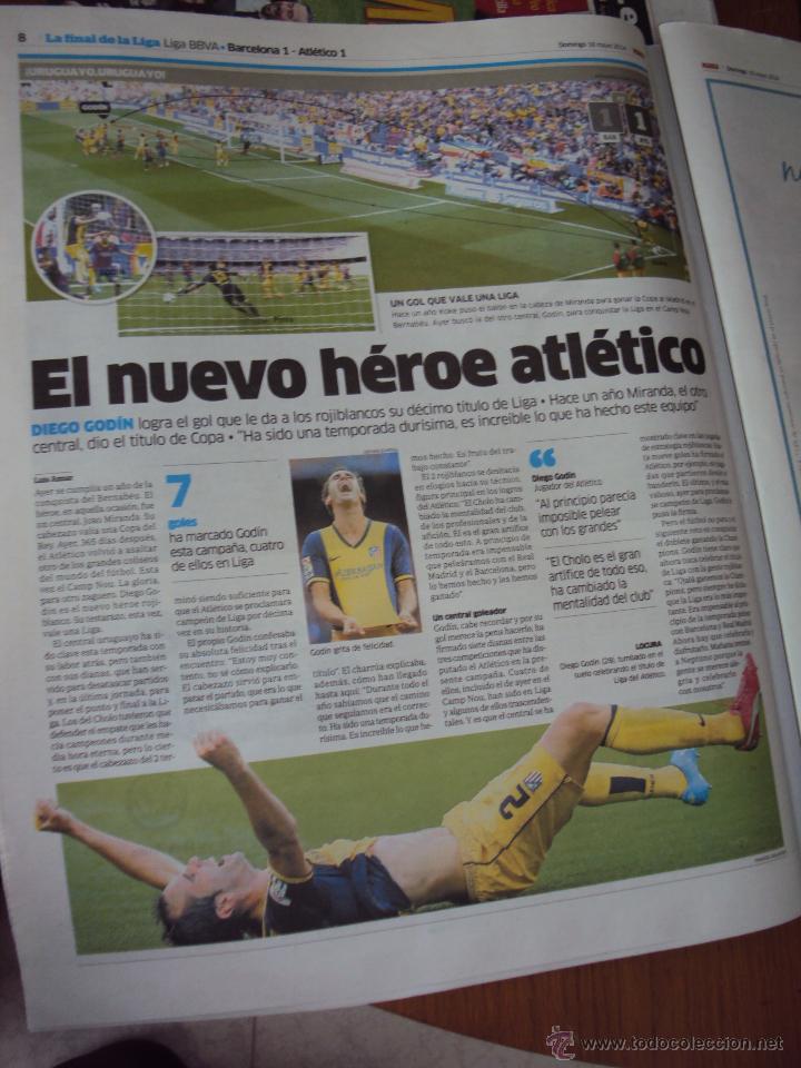 Coleccionismo deportivo: ATLETICO MADRID. CAMPEONES 2014 - Foto 4
