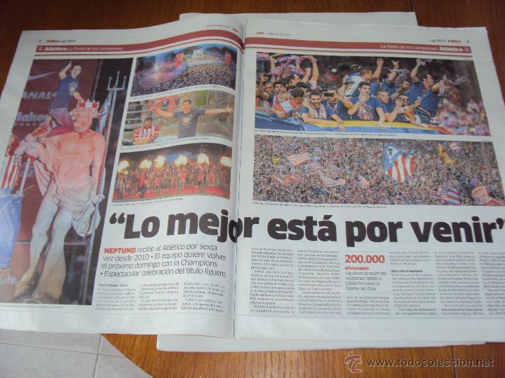 Coleccionismo deportivo: ATLETICO MADRID. DIOS QUE FIESTA. - Foto 2