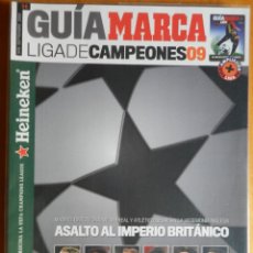 Coleccionismo deportivo: EXTRA MARCA GUIA LIGA DE CAMPEONES 08/09 - ACTUALIZACION LIGA 2008/2009 - ESPECIAL CHAMPIONS LEAGUE