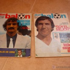 Coleccionismo deportivo: LOTE 2 REVISTAS DON BALON AÑOS 1980 252, 257 B.E.. Lote 44296868