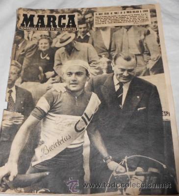 Coleccionismo deportivo: MARCA N&ordm; 648, DE 1955 - Foto 1