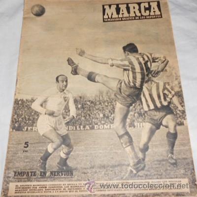 Coleccionismo deportivo: MARCA N&ordm; 639, DE 1955 - Foto 1