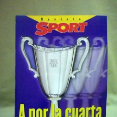 Collezionismo sportivo: REVISTA, SPORT, A POR LA CUARTA, 1997, 46 PAGINAS. Lote 45947358