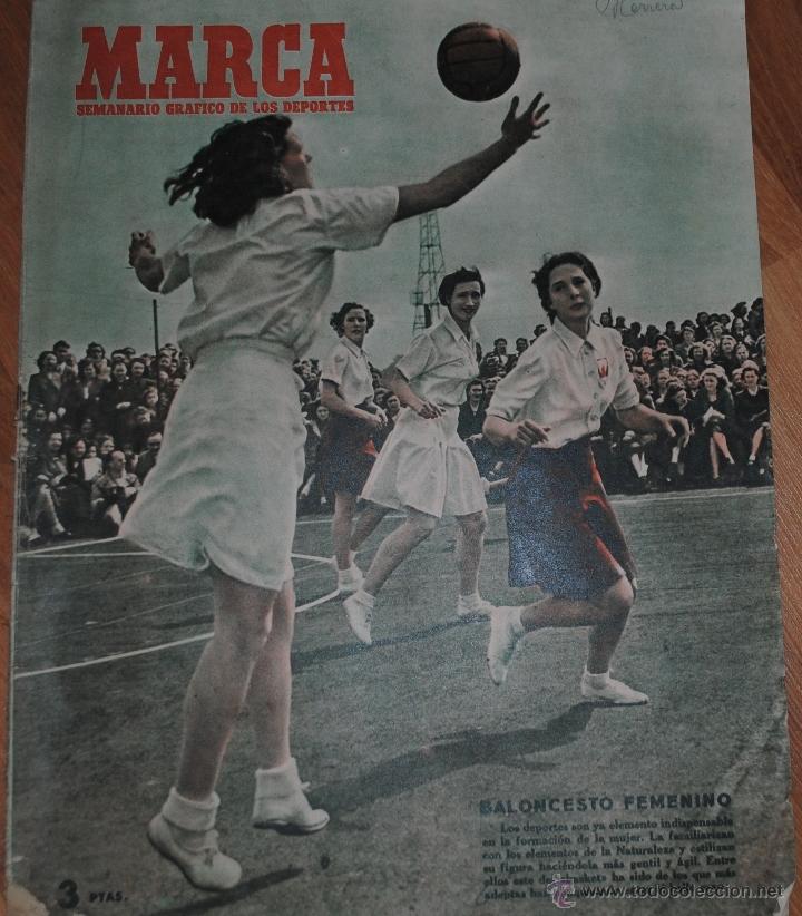 MARCA SUPLEMENTO GRÁFICO DE LOS DEPORTES, AÑO XI Nº 455, MADRID 21 AGOSTO 1951, LEER (Coleccionismo Deportivo - Revistas y Periódicos - Marca)