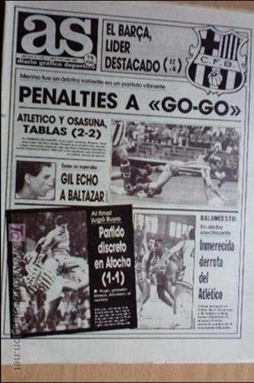 Coleccionismo deportivo: AS-1990-N&ordm;7255-BARSA LIDER DESTACADO- - Foto 1