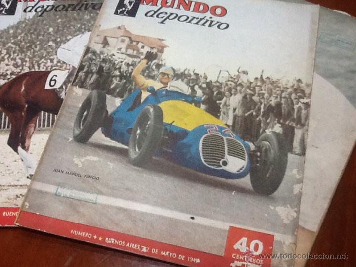 Colecionismo desportivo: Mundo deportivo , 1949 , buenos aires. Numero 3-4-5-6