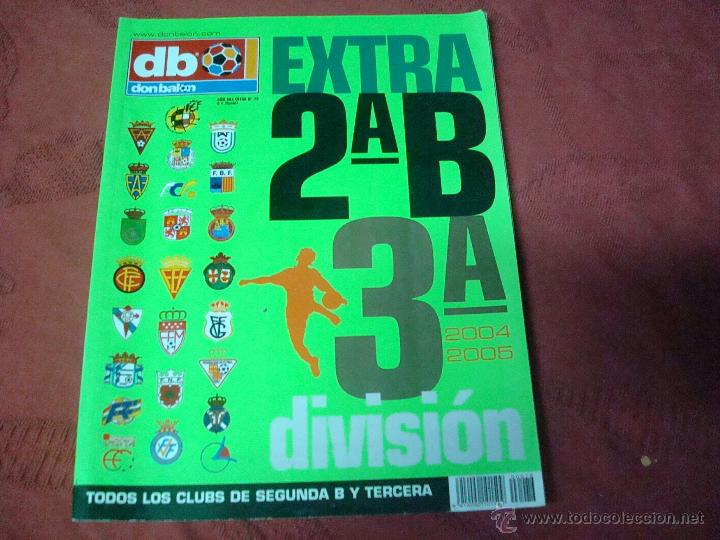 Coleccionismo deportivo: extra 2&ordf; b y 3&ordf; divicion 2004-05 - Foto 1