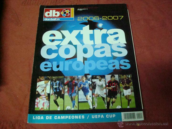 Coleccionismo deportivo: extra copas europeas 2006 don balon - Foto 1