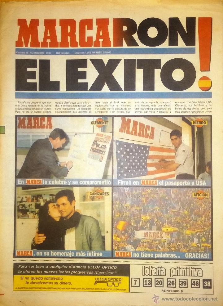 Coleccionismo deportivo: MARCA. 1993. MARCARON, EL EXITO! - Foto 1