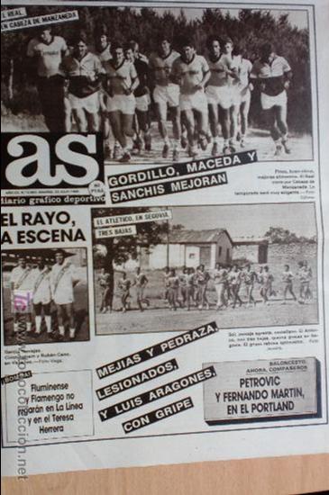 Coleccionismo deportivo: AS-1986-N&ordm;5843 - Foto 1