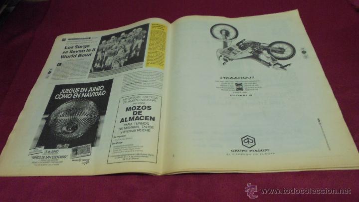 Coleccionismo deportivo: MUNDO DEPORTIVO. Nº 21.894. 8 JUNIO 1992. EL BARCELONA CAMPEON DE LA LIGA 91 - 92. - Foto 2 - 50653727