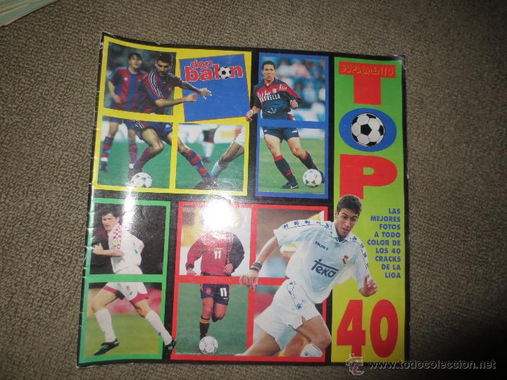 Coleccionismo deportivo: TOP 40 CRACKS DE LA LIGA - Foto 1