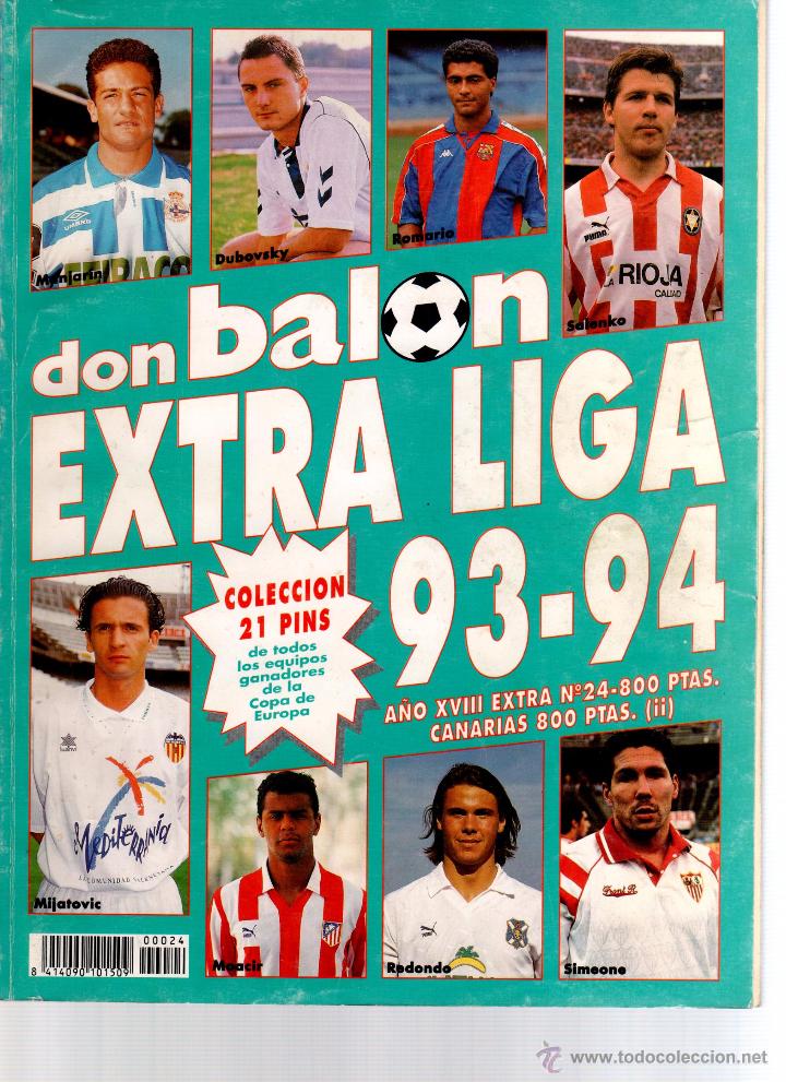 Coleccionismo deportivo: DON BALON EXTRA DE LA LIGA 93/94 - Foto 1