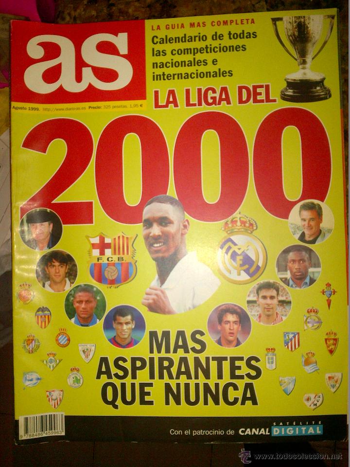 Coleccionismo deportivo: EXTRA LIGA AS LA LIGA DEL 2000 - Foto 1