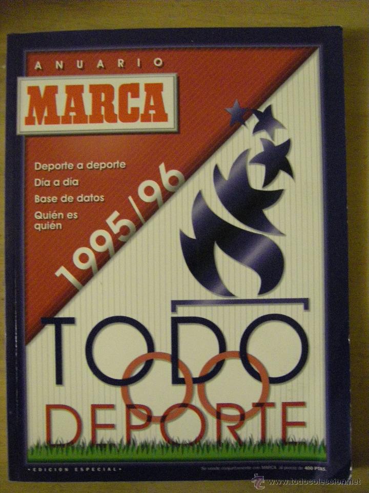 Coleccionismo deportivo: Anuario Marca Tododeporte 1995 1996 - Foto 1