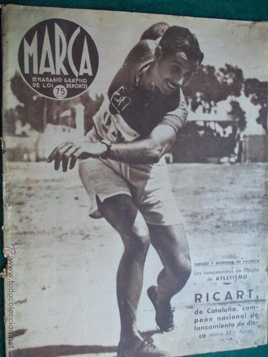 Coleccionismo deportivo: Marca antiguo - Foto 1