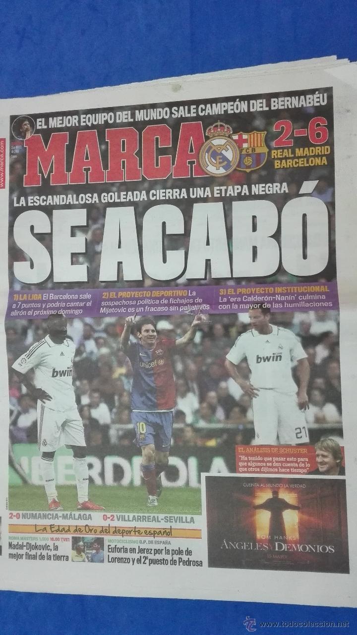 Coleccionismo deportivo: MARCA - SE ACABO,  3 MAYO 2009 - Foto 1