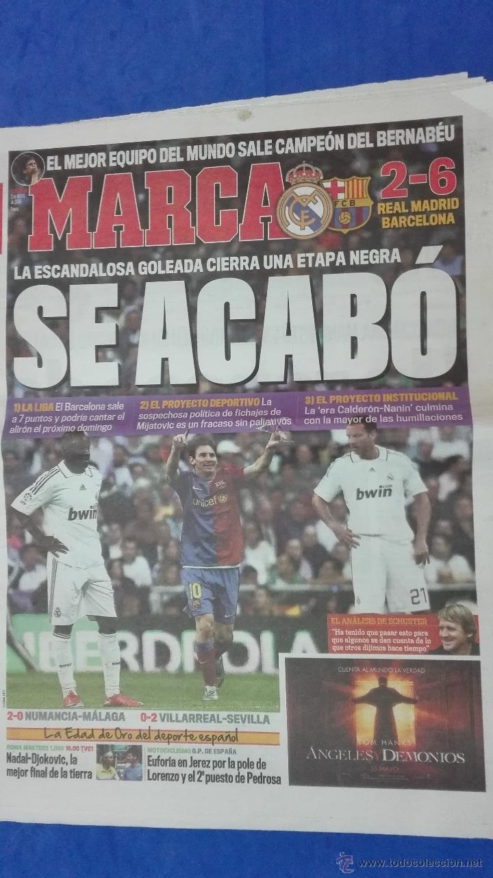 Coleccionismo deportivo: MARCA - SE ACABO,  3 MAYO 2009 - Foto 3