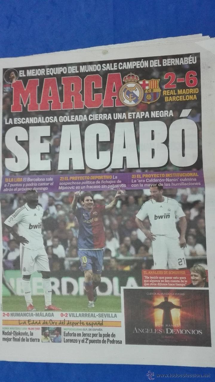 Coleccionismo deportivo: MARCA - SE ACABO,  3 MAYO 2009 - Foto 4