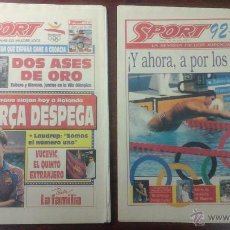 Coleccionismo deportivo: PERIODICO SPORT N°4566 AÑO 1992. Lote 54305616