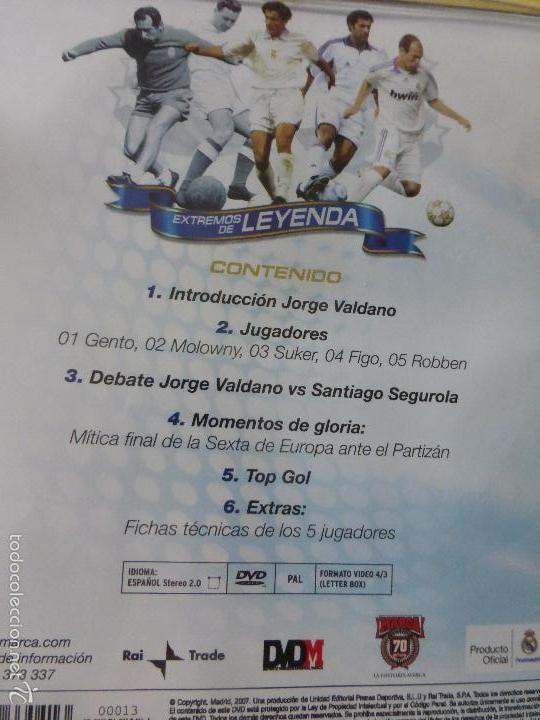 Coleccionismo deportivo: GLORIAS BLANCAS - CAJA ESTUCHE con 13 DVDs: Obra completa. Editado por Marca 70 años - REAL MADRID - Foto 4 - 255361735